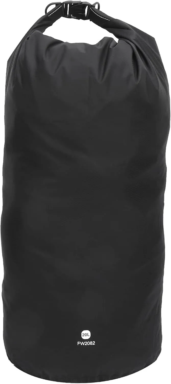 Waterproof Dry Bag, 70D Nylon Lightweight Sealed Waterproof Duffel Bag with Shoulder Strap for Travel, Swimming, Boating, Kayaking, Camping and Beach(20L)