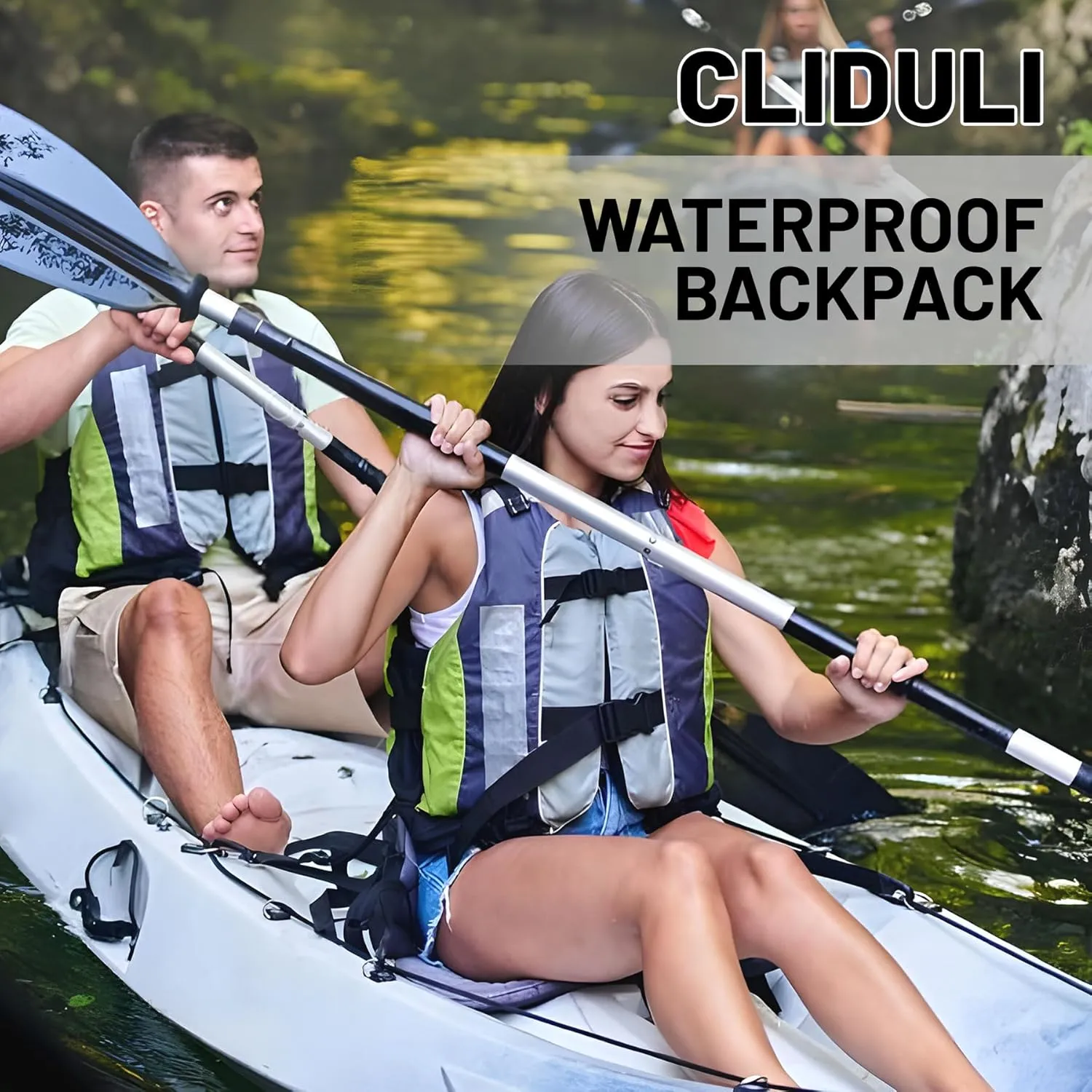 Waterproof Dry Bag,Roll Top Rose Red Eucalyptus Waterproof Backpack 5L/10L/20L Floating and Lightweight Bags for Kayaking, Boating, Fishing, Swimming and Camping