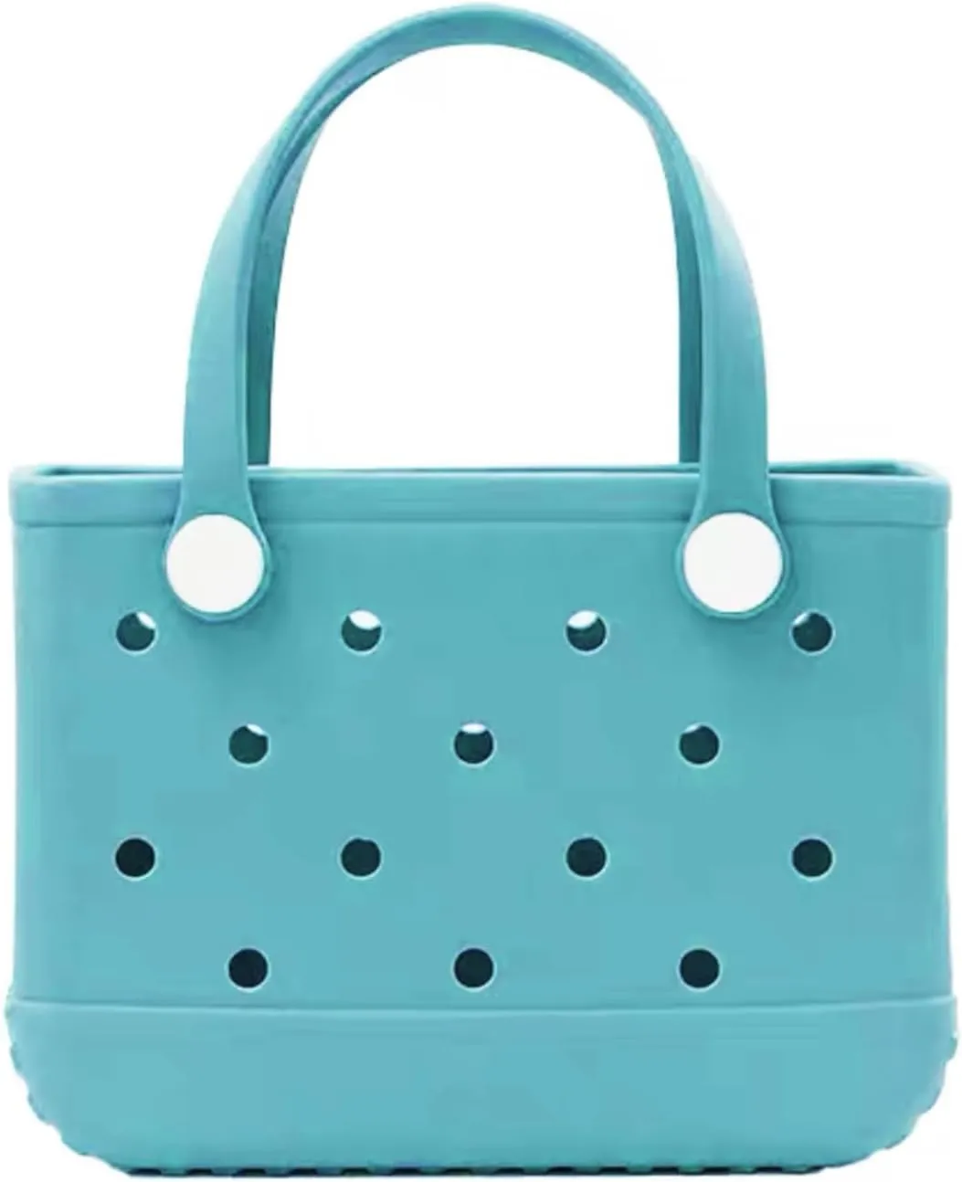 Waterproof Rubber Beach Tote, Eva Beach Bag, Rubber Beach Bag Waterproof Sandproof Outdoor Tote Bag Portable Travel