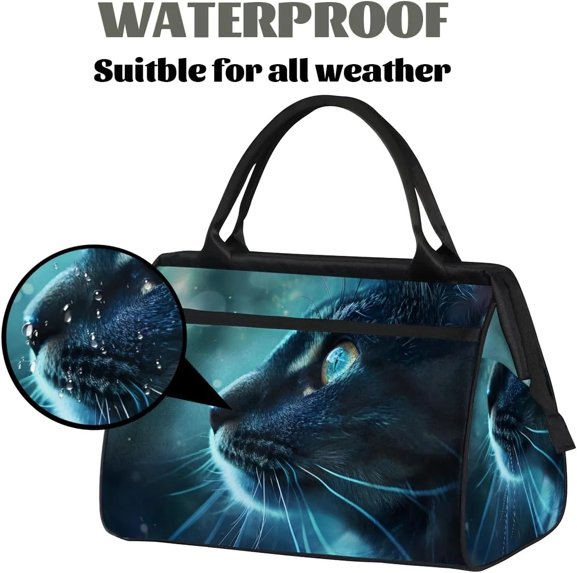 Weekender Overnight Bag for Women Waterproof Carry On Travel Duffle Bags
