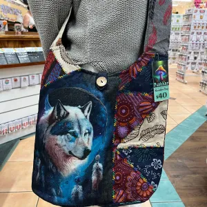 Wolf Shoulder Bag