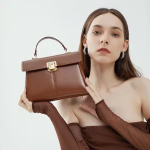Women Classic Fashion Casual Cowhide Shoulder Bag