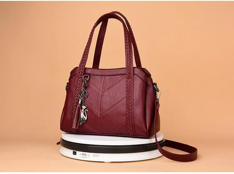 Women Handbag Genuine Leather Tote Bags