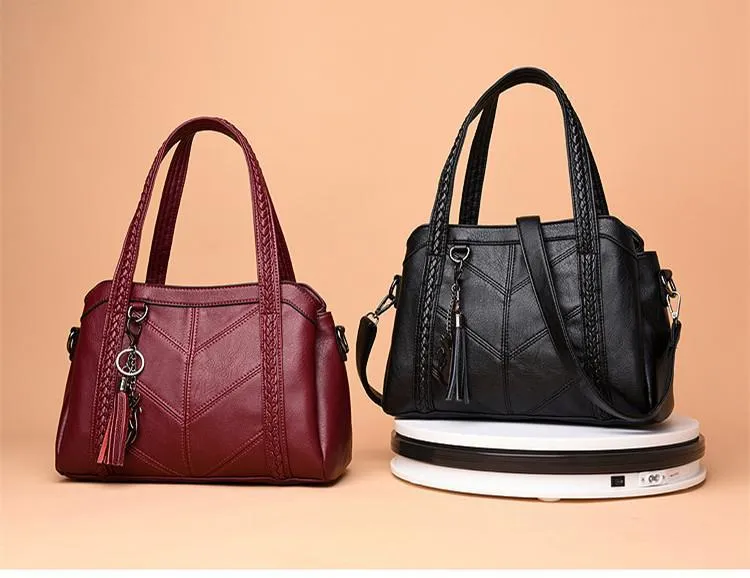 Women Handbag Genuine Leather Tote Bags