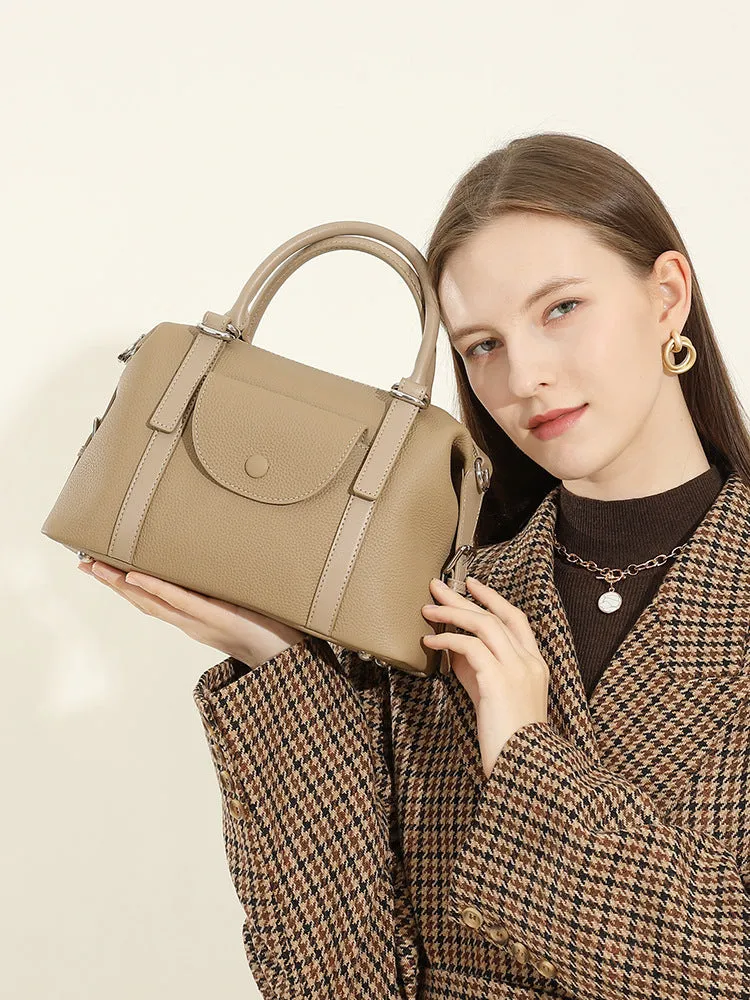 Women Minimalism Fashion Leather Satchel Bag