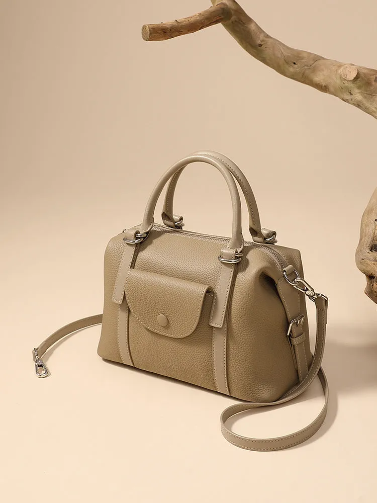 Women Minimalism Fashion Leather Satchel Bag