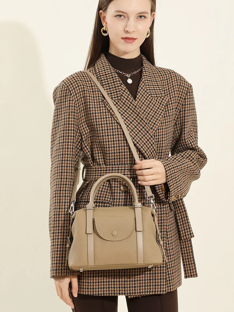 Women Minimalism Fashion Leather Satchel Bag
