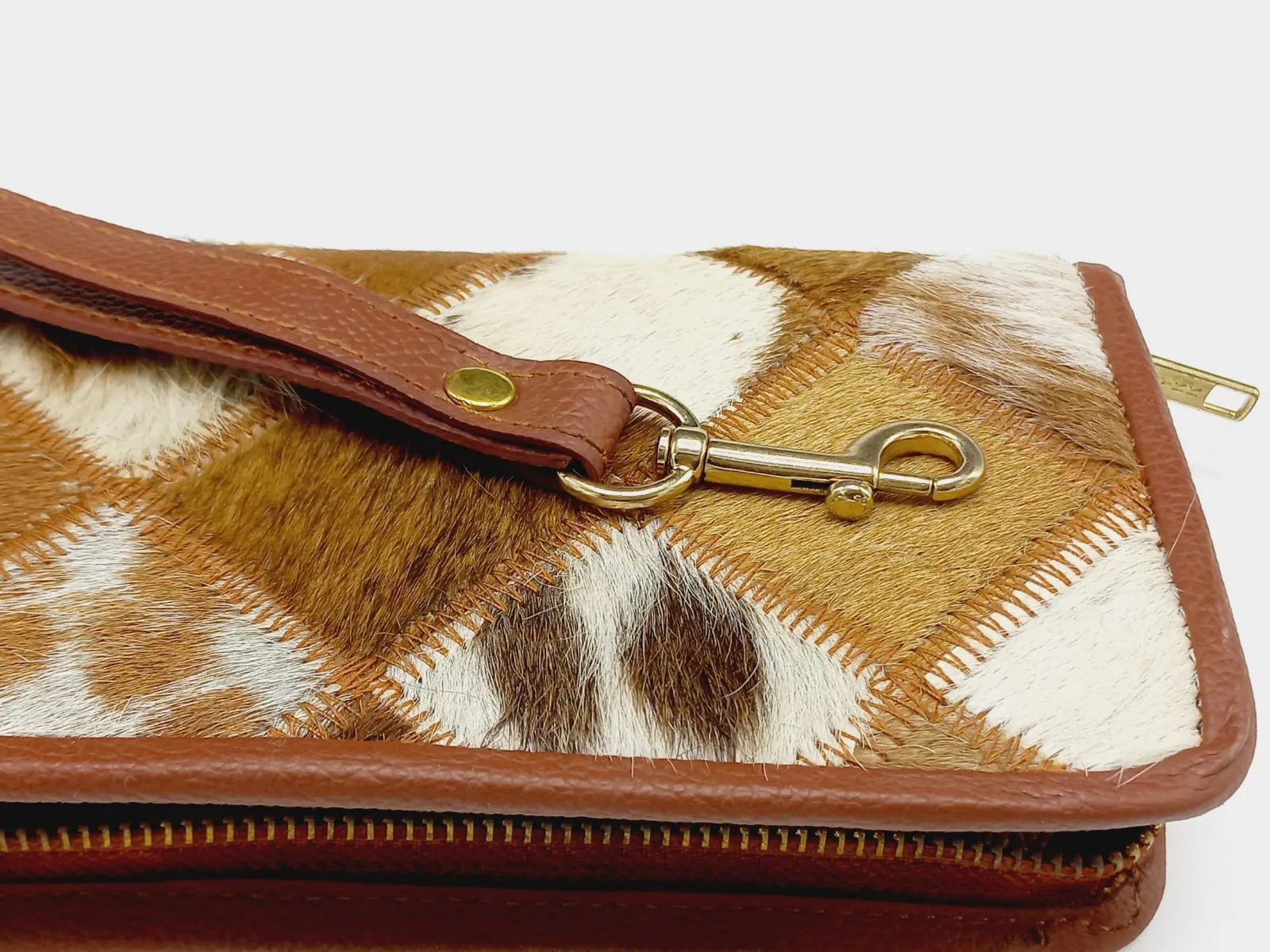 Women Patchwork Wallet Wristlet Wallet Women