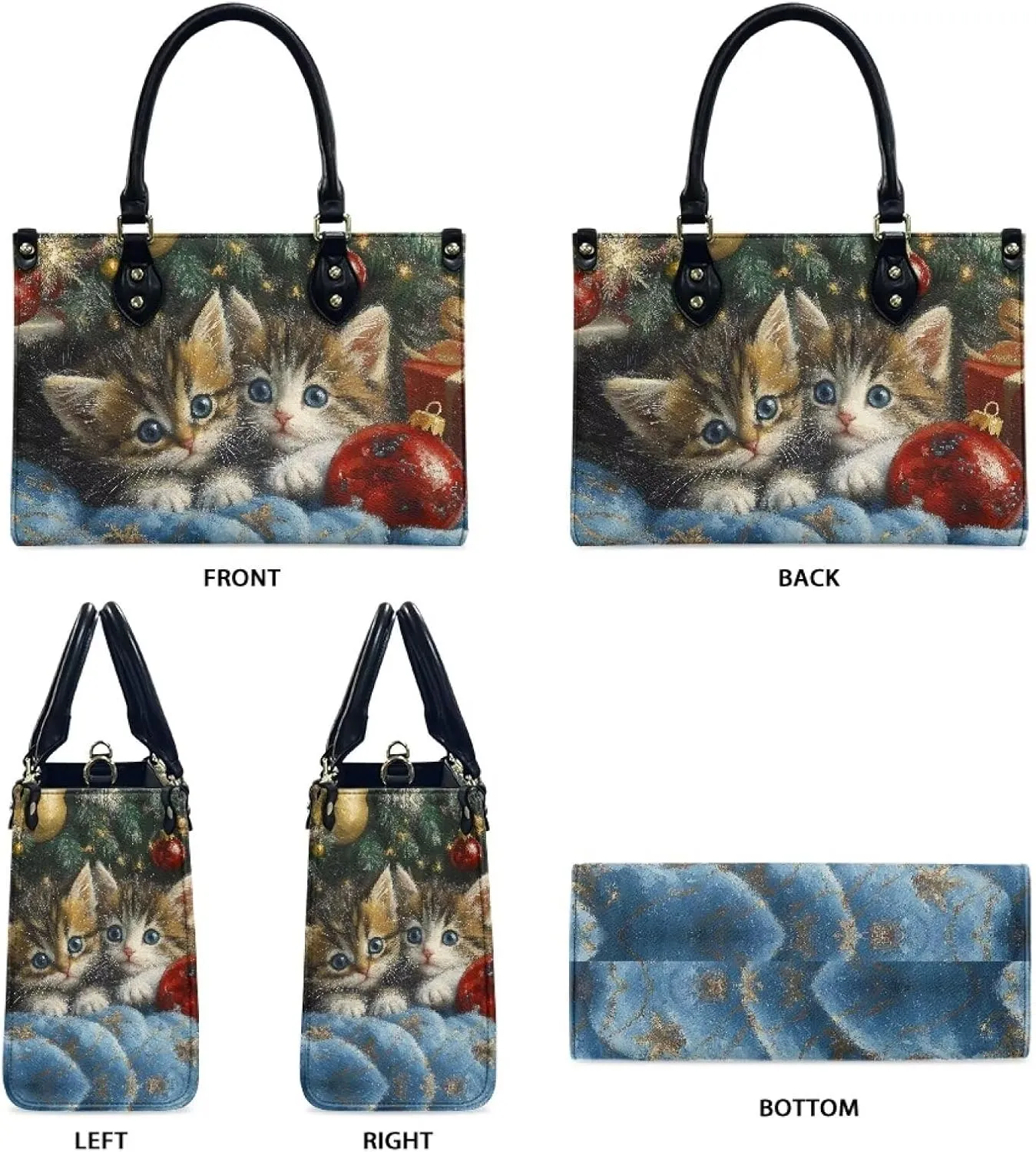 Women Purses and Handbag Top Handle Bags Vegan Leather Shoulder Tote Bags Satchel Purses for Travel Work Shopping