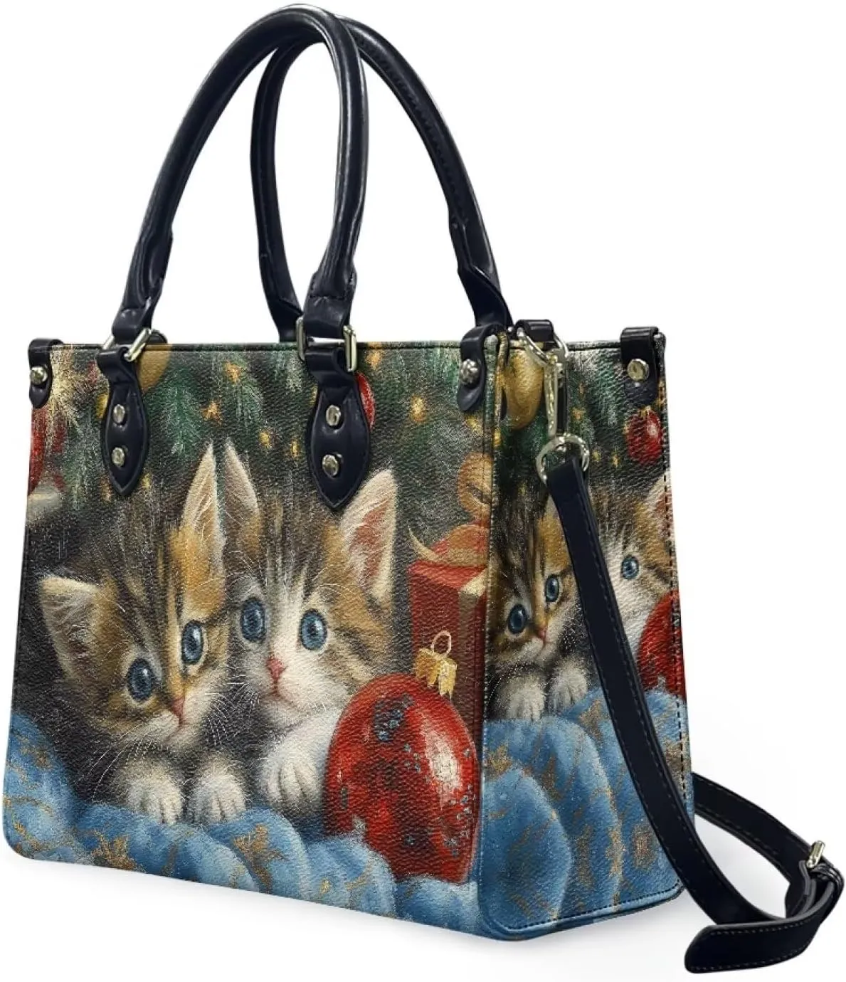 Women Purses and Handbag Top Handle Bags Vegan Leather Shoulder Tote Bags Satchel Purses for Travel Work Shopping