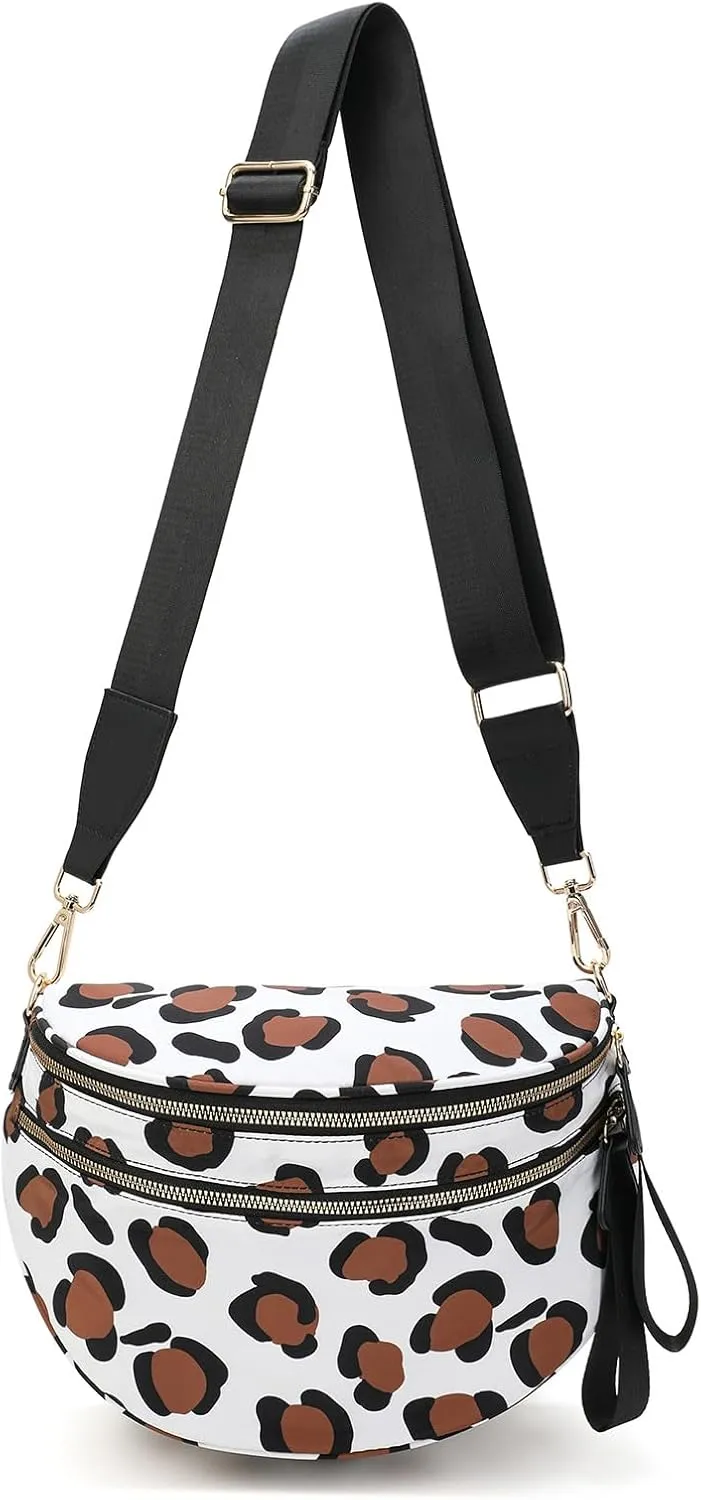 Women's Crossbody Bags - Lightweight Waterproof Polyester Shell Design Shell Bag, Large Capacity Shoulder Bag