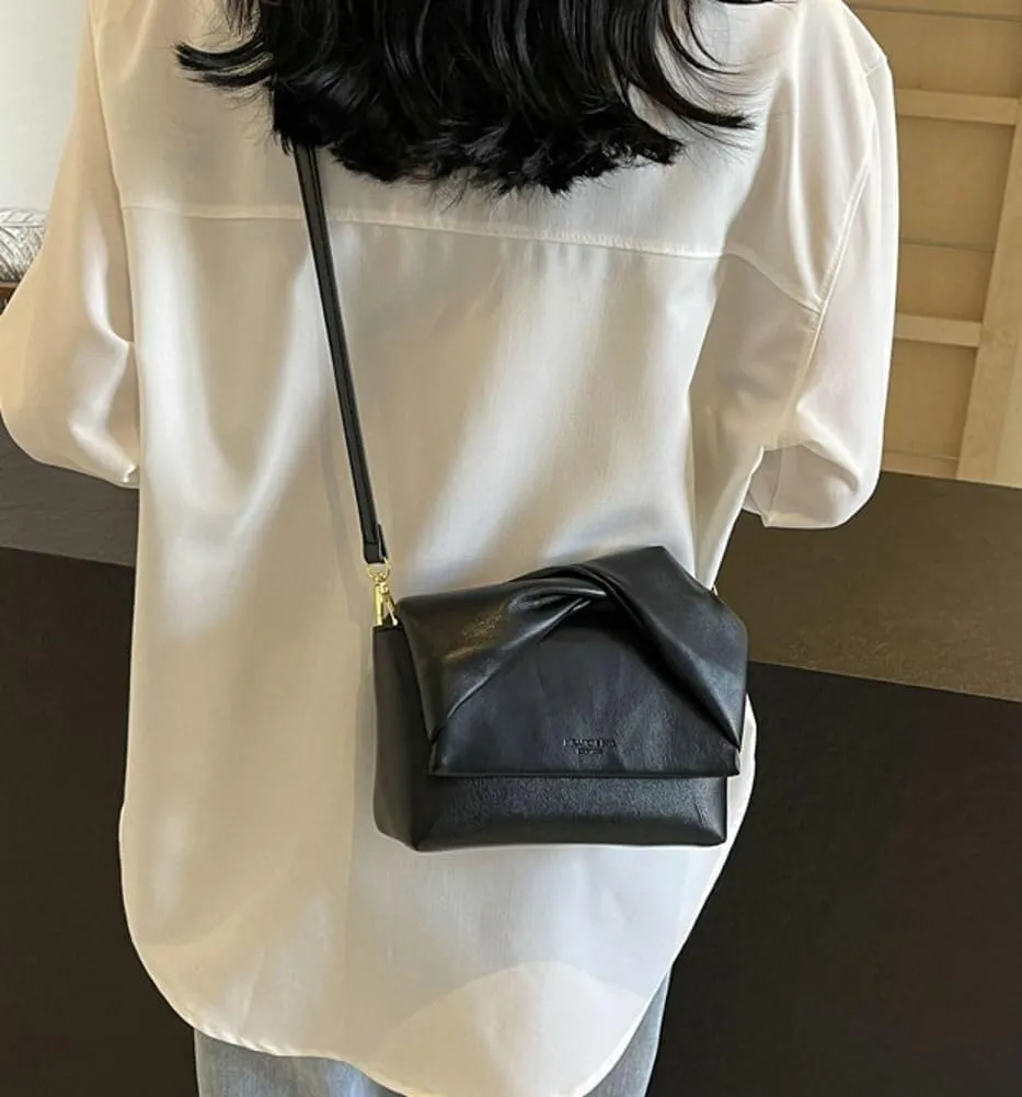 Women's Fashionable Small Vegan Leather Style Crossbody & Shoulder Hobo Tote Satchel Cute Handbag Purse for 2025