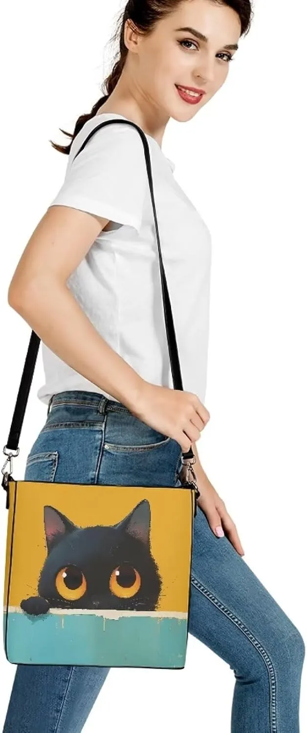 Womens Hobo Handbags PU Leather Tote Handbag Large Capacity Bucket Bags