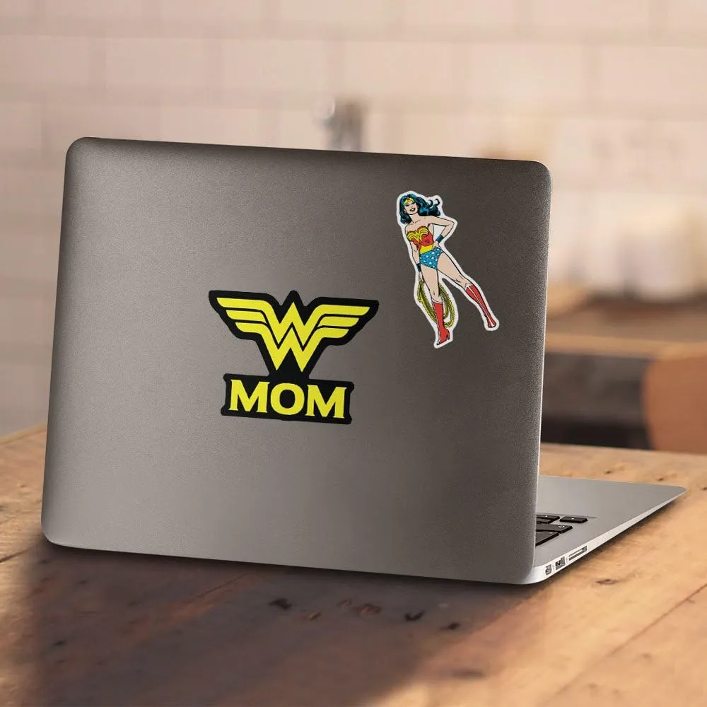 Wonder Woman Wonder Mom Mother's Day T Shirt & Stickers