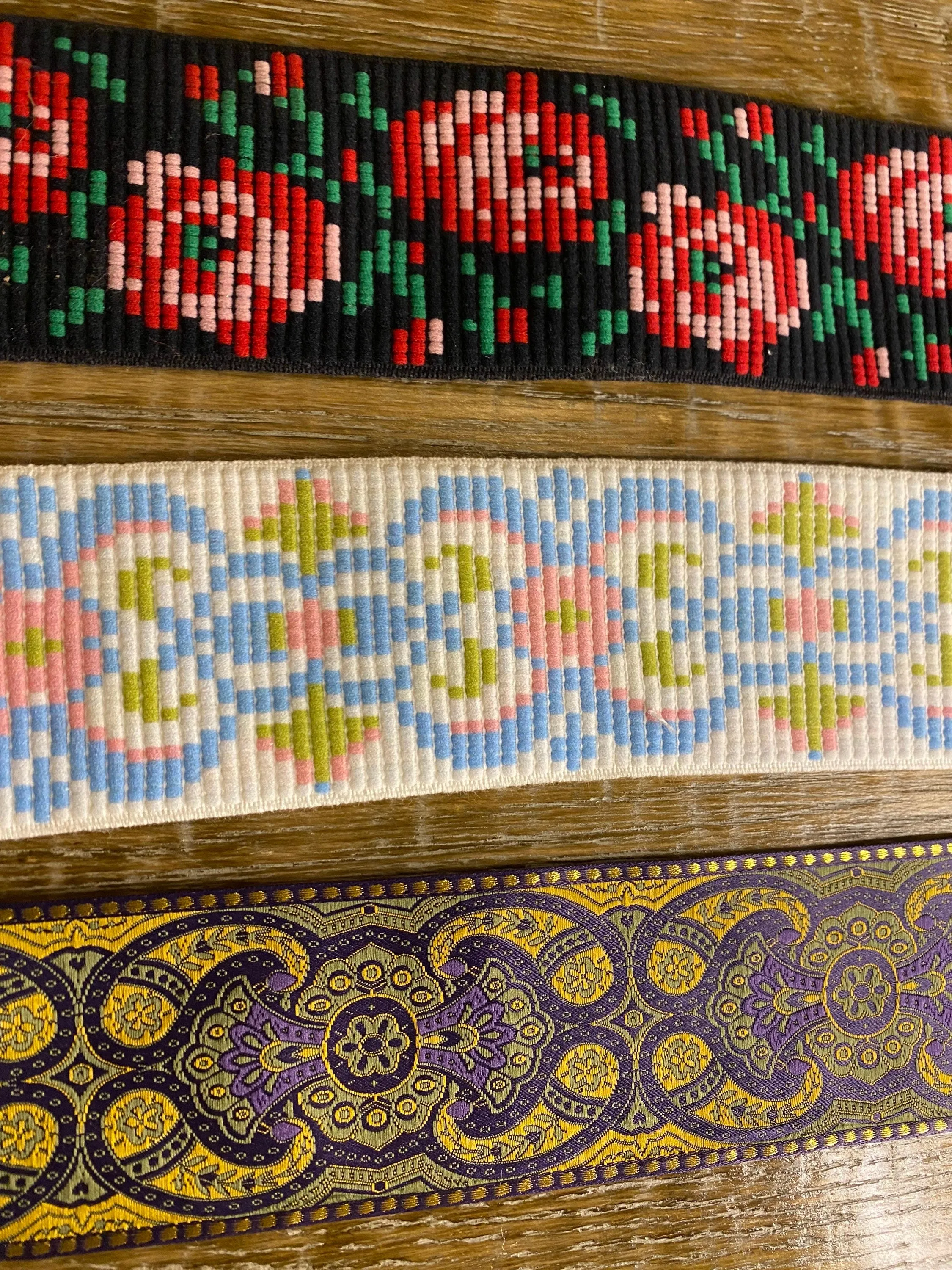 Woven Tape, Woven Trimming, Patterned Tapes