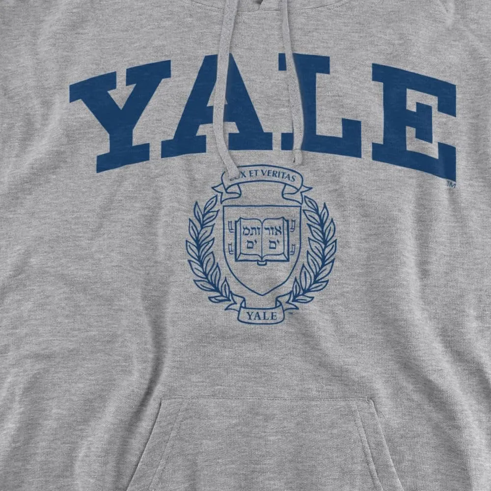 Yale University Official Yale Seal Unisex Adult Pull-Over Hoodie