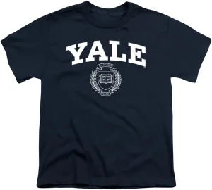 Yale University Official Yale Seal Youth Kids Boy/Girls T Shirt
