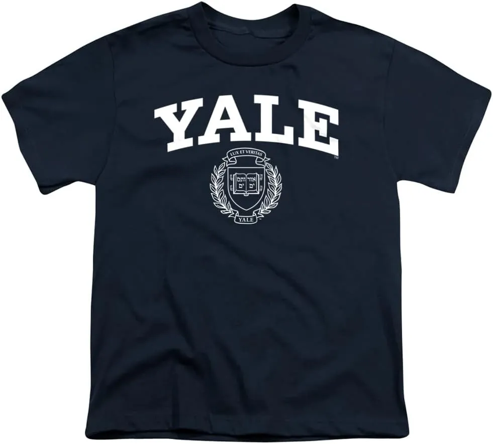 Yale University Official Yale Seal Youth Kids Boy/Girls T Shirt