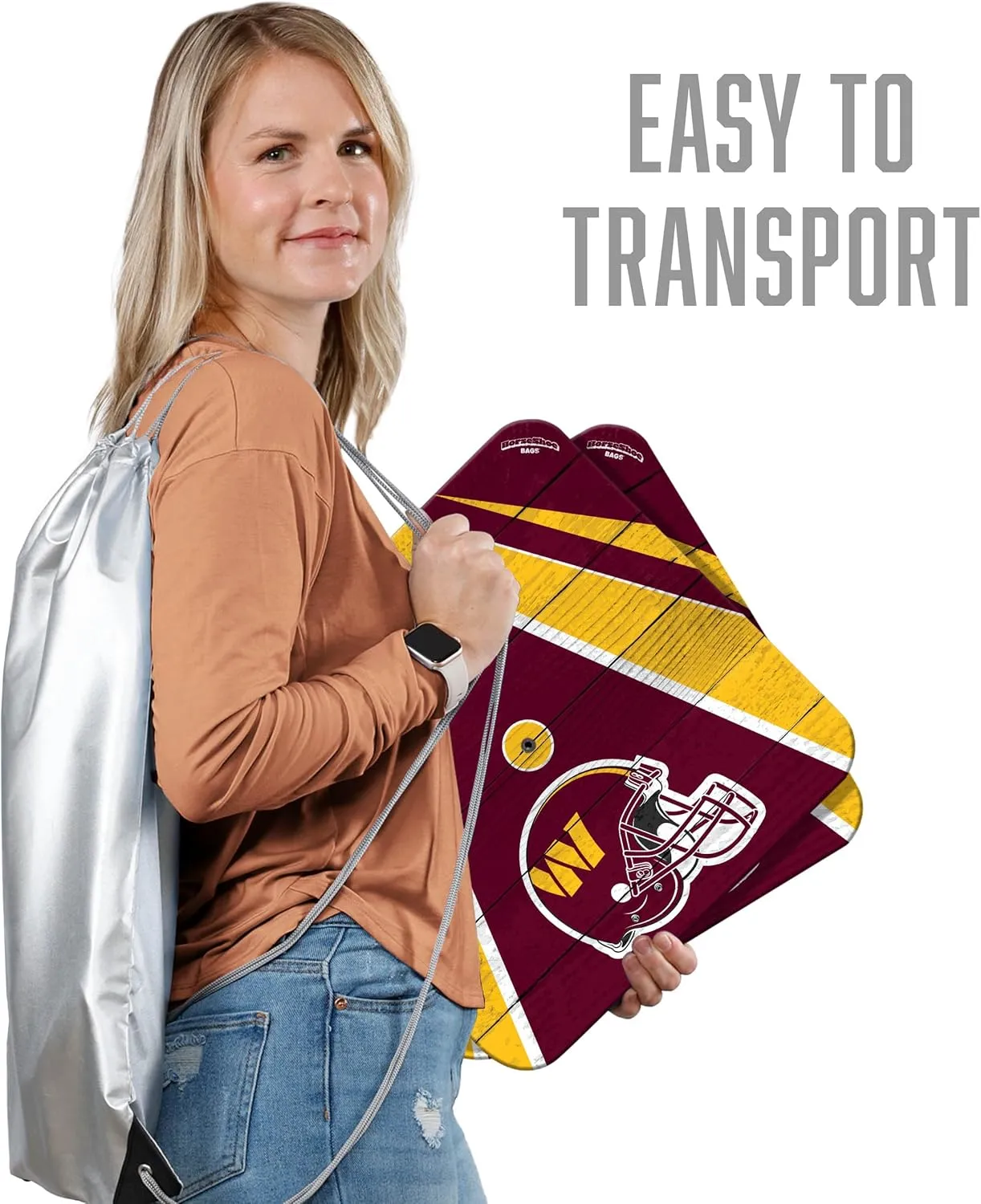 YouTheFan NFL Horseshoe Bags Game