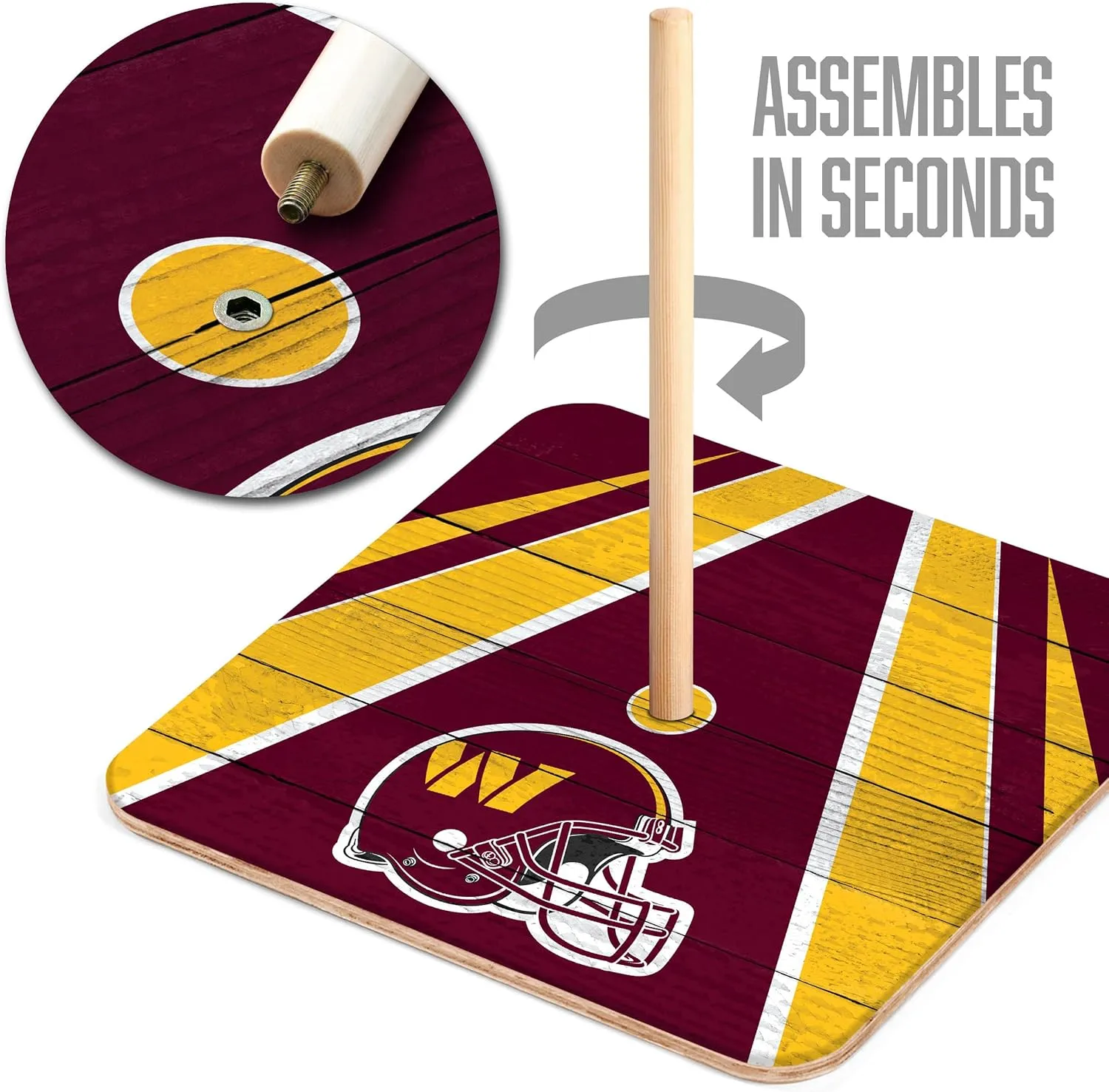 YouTheFan NFL Horseshoe Bags Game