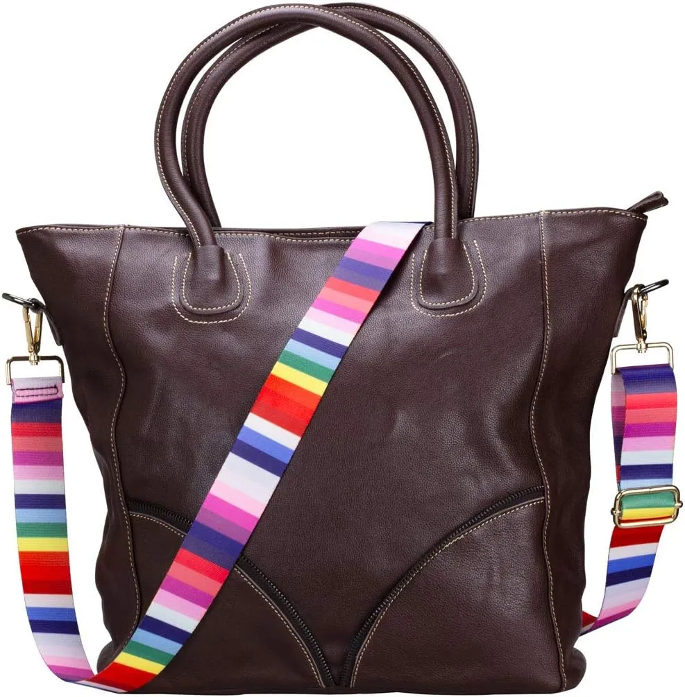 ZANQANO Crossbody Strap for Purses Replacement Adjustable Guitar Multicolor Style Handbag Straps