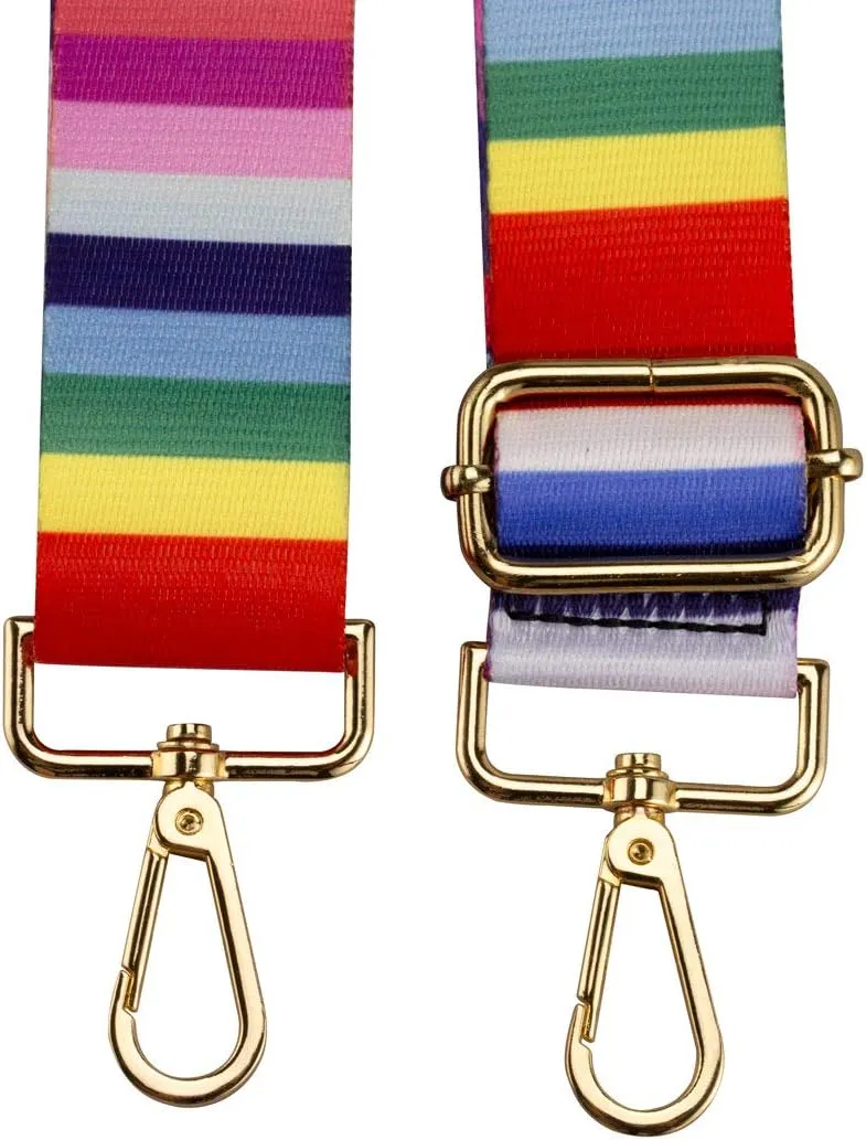 ZANQANO Crossbody Strap for Purses Replacement Adjustable Guitar Multicolor Style Handbag Straps