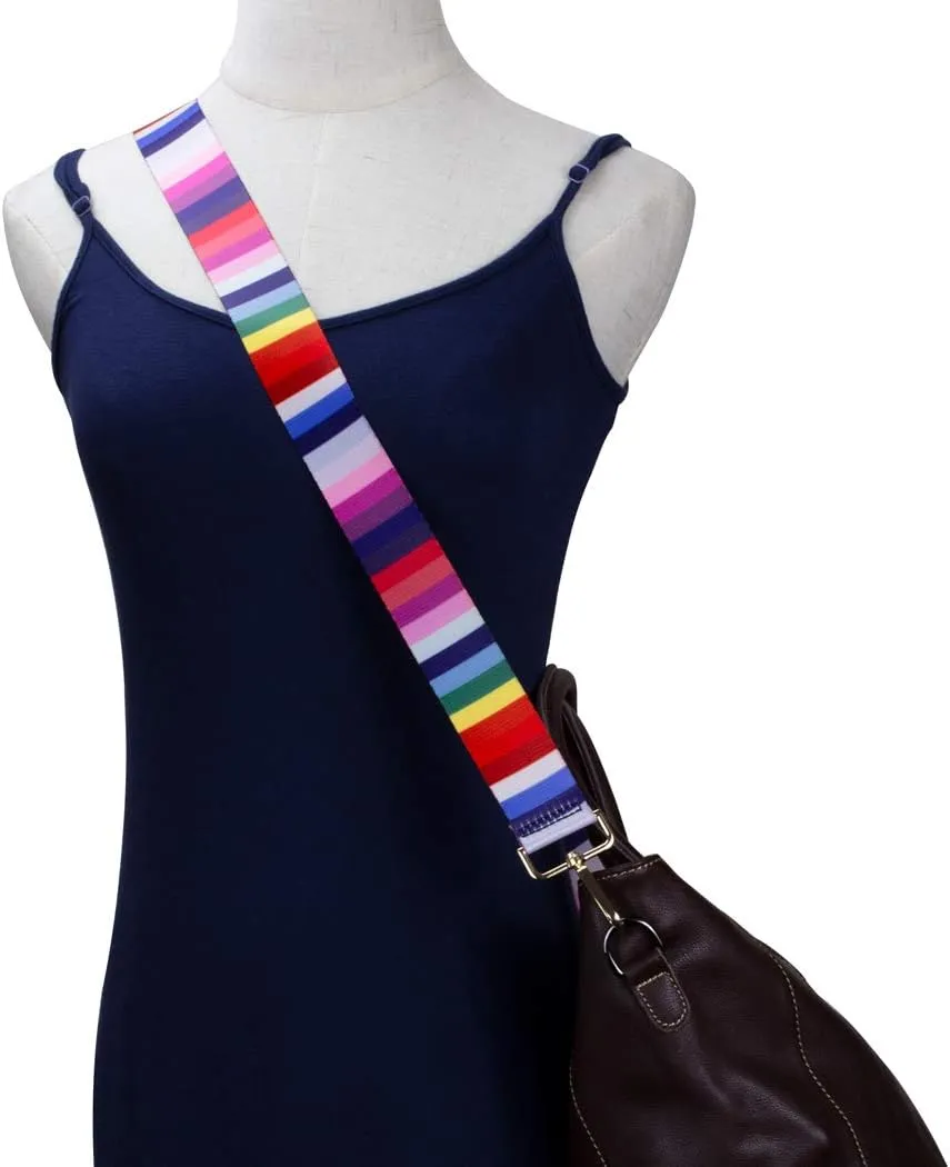 ZANQANO Crossbody Strap for Purses Replacement Adjustable Guitar Multicolor Style Handbag Straps