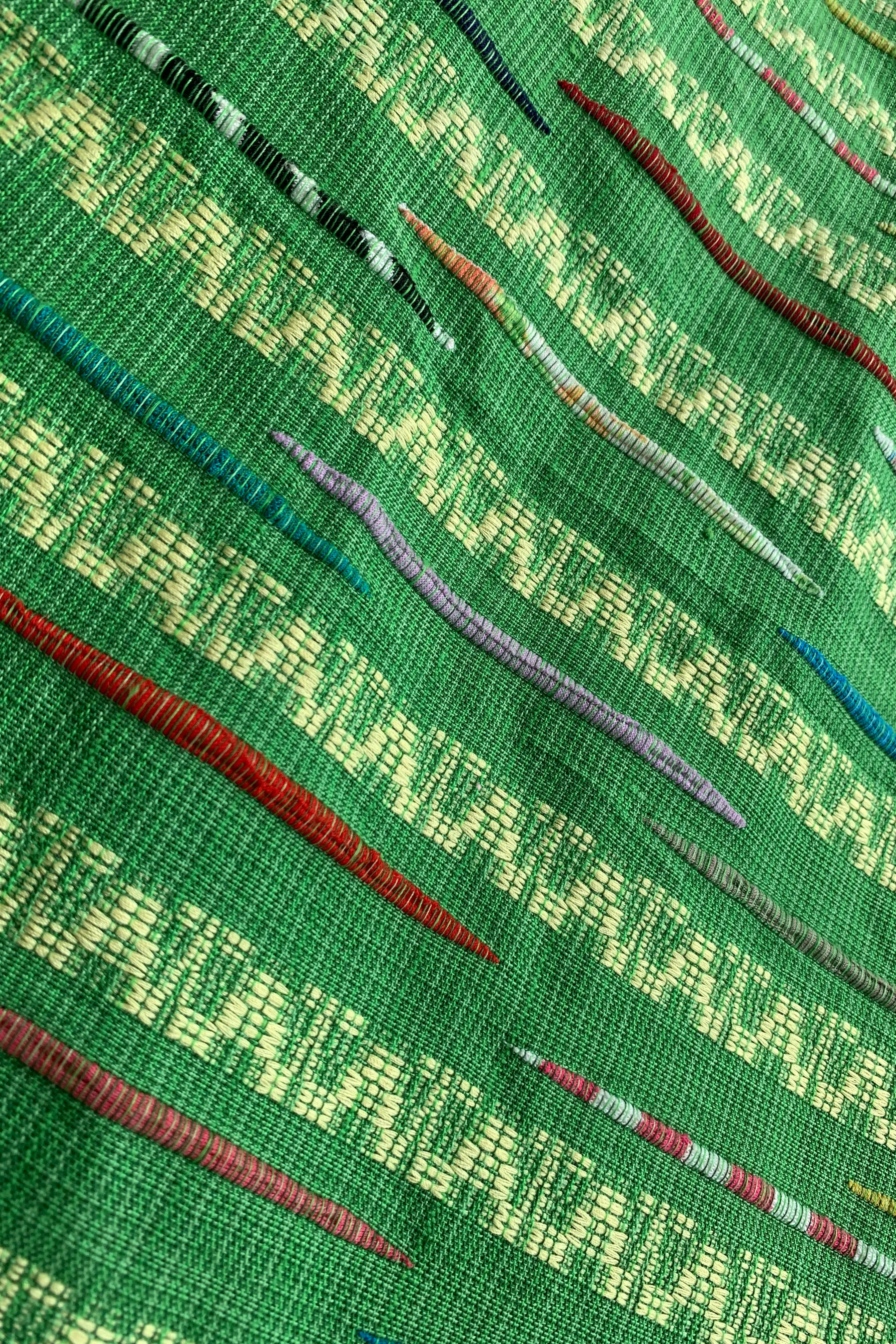 Zero Waste Patterned Tiny Strips 022