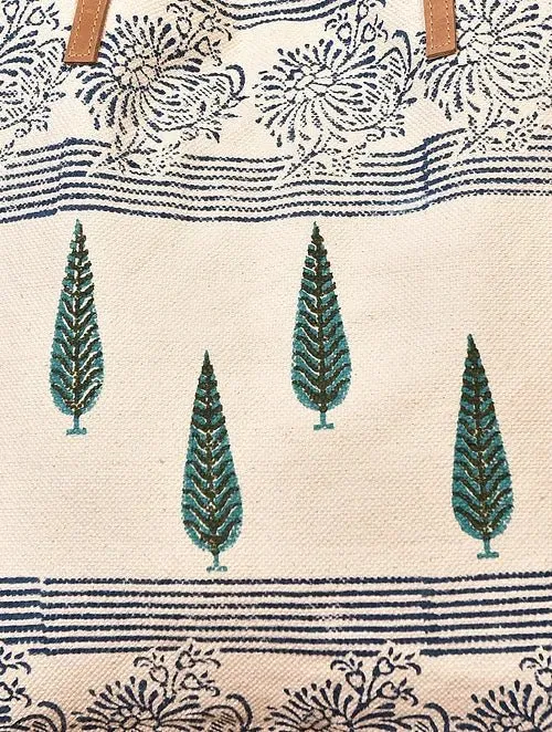 ZINK - BLOCK PRINTED TOTE   BAG